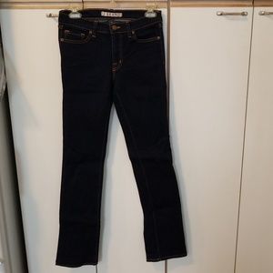 J BRAND size 27 dark wash cigarette leg jeans